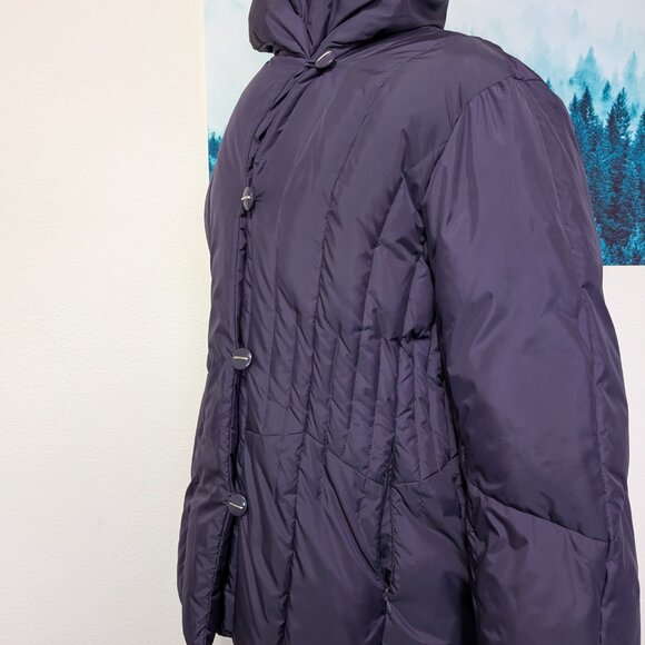 Winter! Luxe Shawl Collar Down Puffer - Picture 4 of 8